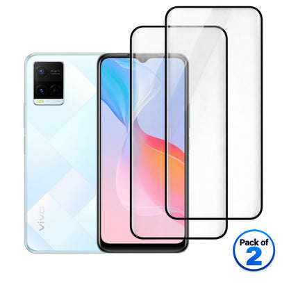 vivo Y21a tempered glass pack of 2