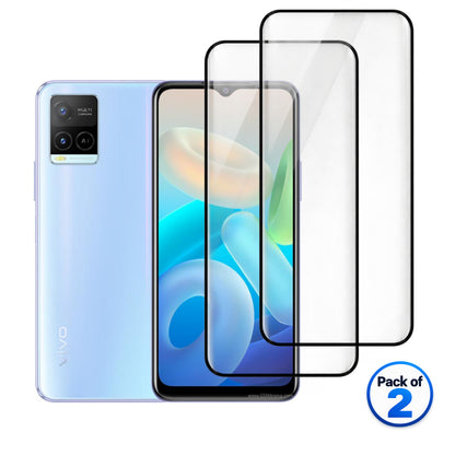 vivo Y32 tempered glass pack of 2