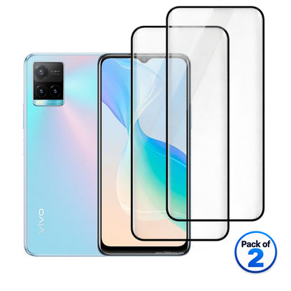 vivo Y33t tempered glass pack of 2