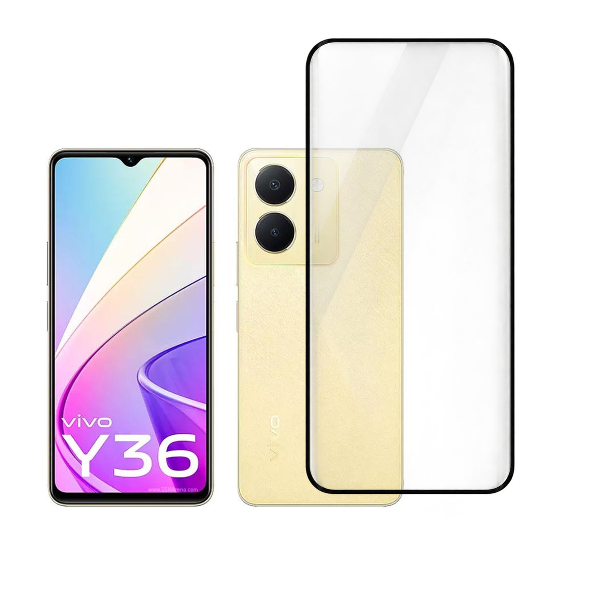 MobERA Tempered Glass for vivo Y36 (India) | Screen Protector