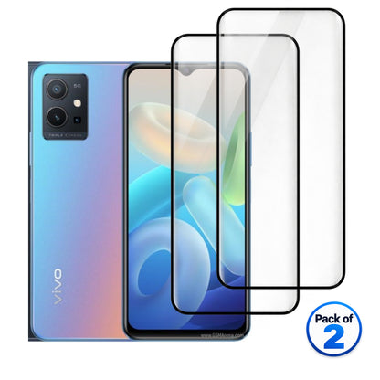 vivo Y55 5G tempered glass pack of 2