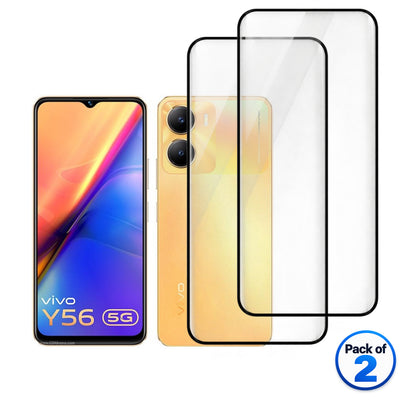 vivo Y56 tempered glass pack of 2