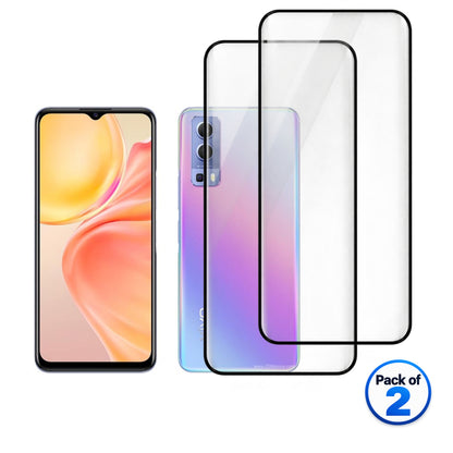 vivo Y75s tempered glass pack of 2