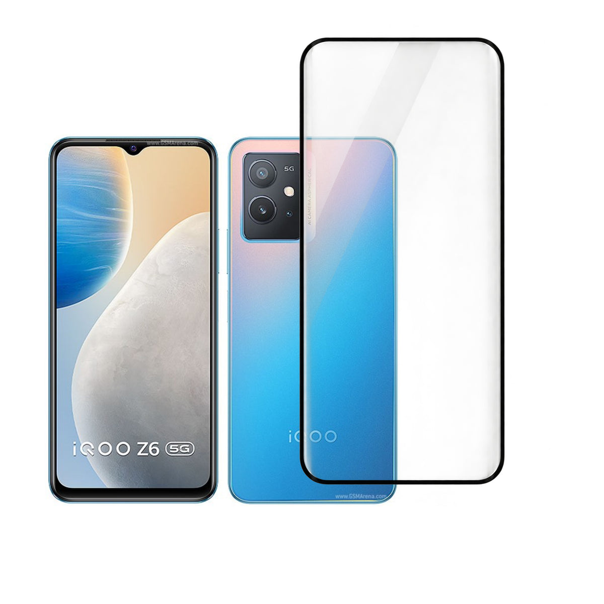 MobERA Tempered Glass for vivo iQOO Z6 | Screen Protector