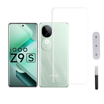 Mobera UV Tempered Glass for vivo iQOO Z9s | Full Glue Screen Protector
