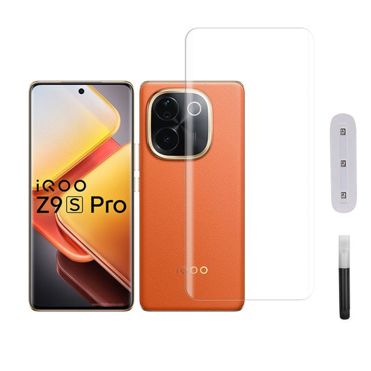 Mobera UV Tempered Glass for vivo iQOO Z9s Pro | Full Glue Screen Protector