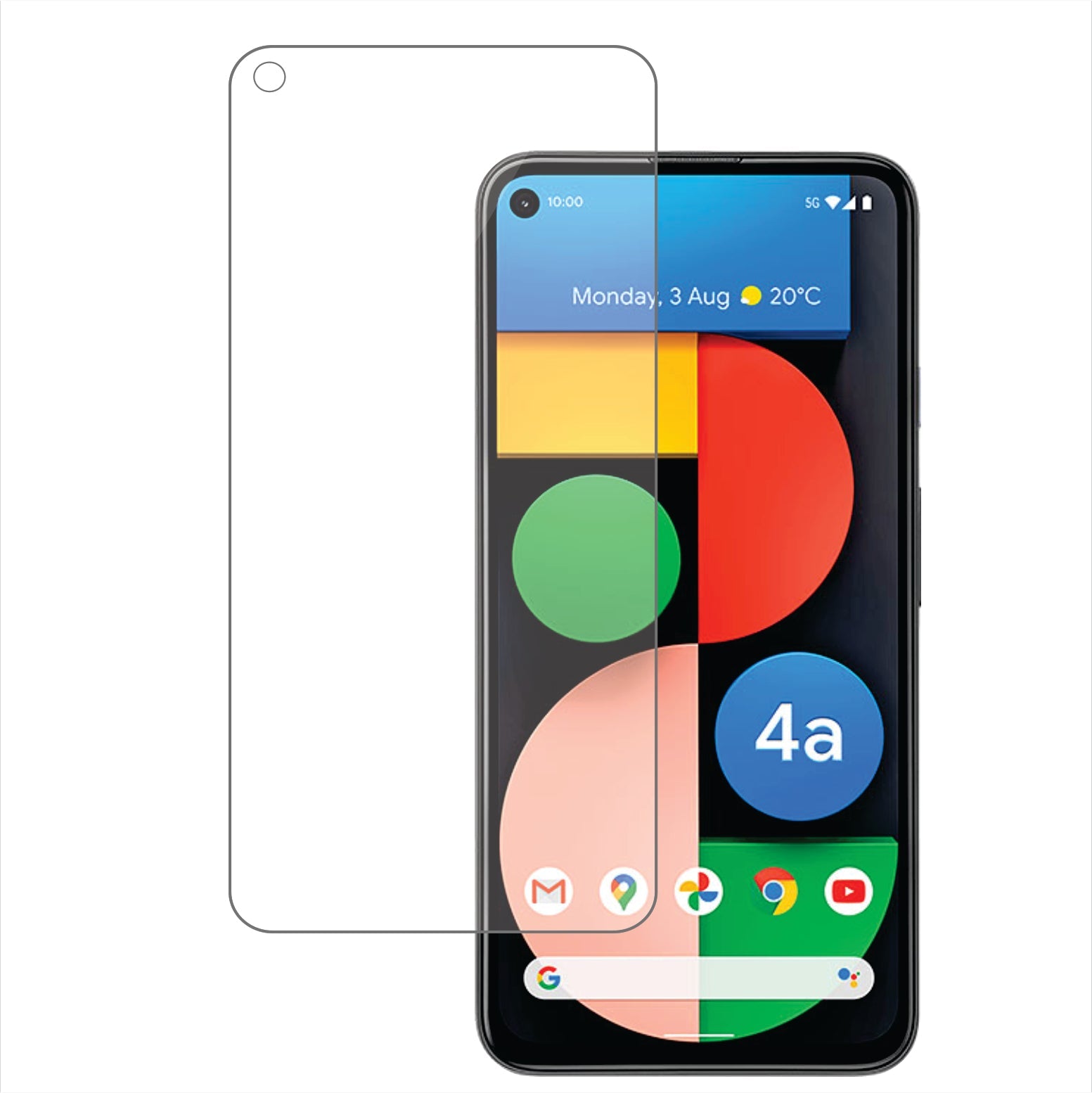 Google Pixel 4A 5G Mobile Screen Guard Protector