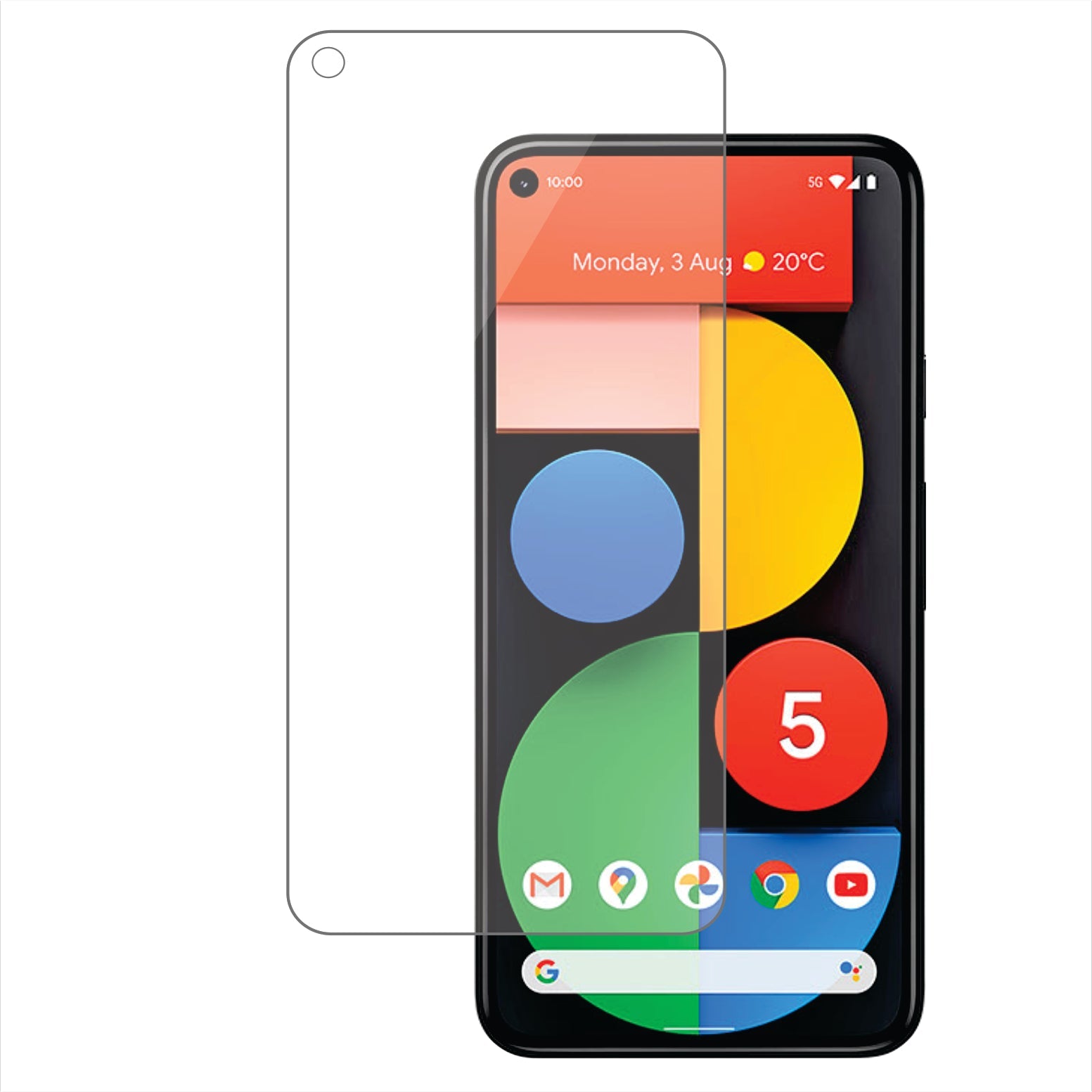 Google Pixel 5 Mobile Screen Guard Protector